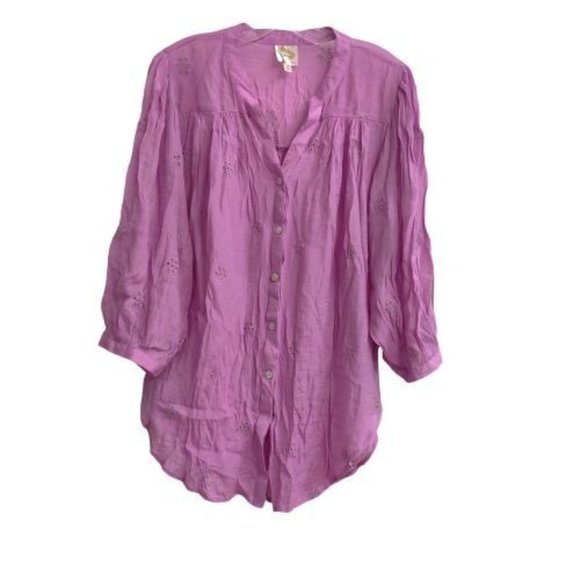 Fig and Flower Women's Shirt - Picture 1 of 5